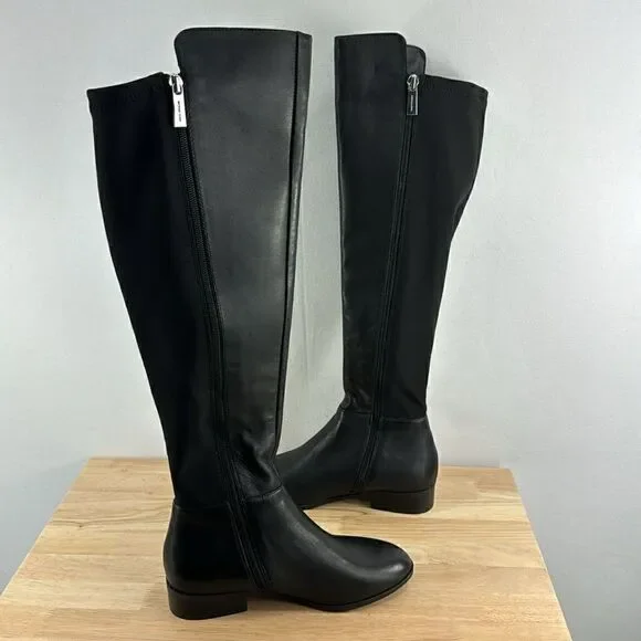 Michael by Michael Kors Bromley Over the Knee Flat Boot- Black- Size 5M- NWOB